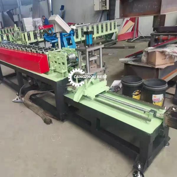 Quality Hurricane Window Shutters 0.5mm Panel Roll Forming Machine For Building for sale
