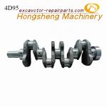 6204-31-1201 4D95 Excavator Engine Parts Komatsu Crankshaft 6205-31-1201