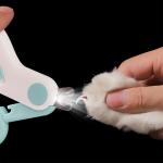 Mini Dog Nail Clippers With Guard LED Safety Iron Plastic Cat Nail Cutter