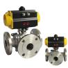 Buy cheap Standard Pneumatic WCB Carbon Steel dn50 pn16 Flanged Ball Valve for Customized Support from wholesalers