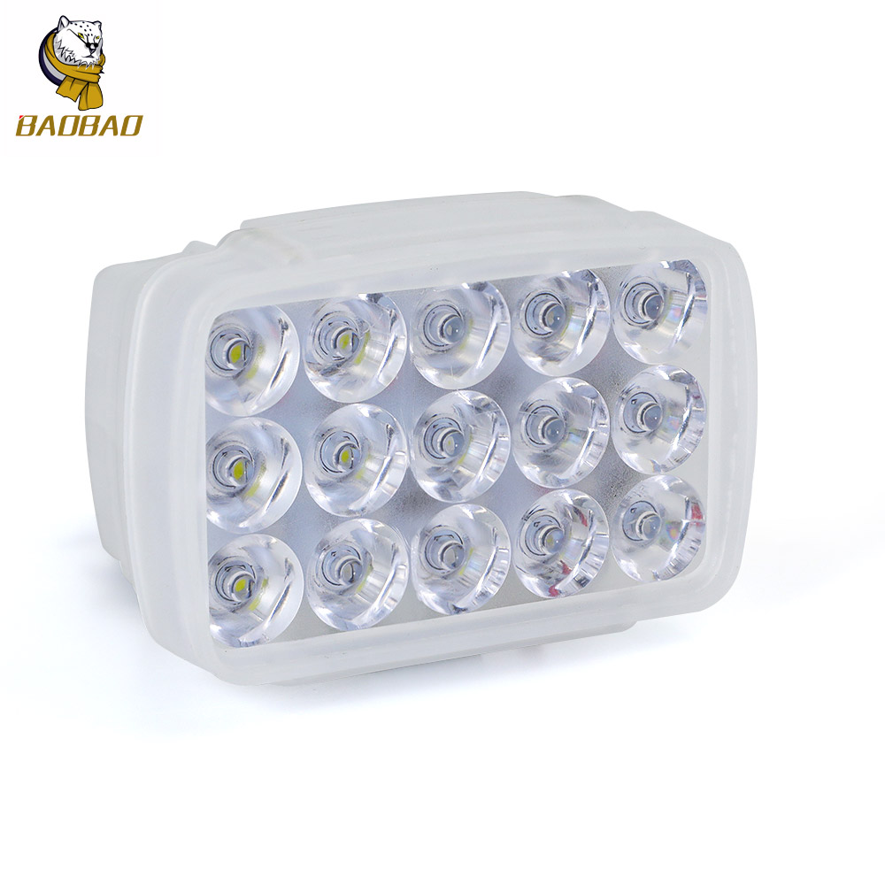 LED 15 Beam Multi Color RGB Flash For Motorcycle Lighting System