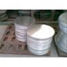 Buy cheap Low Density 1050 1100 Aluminum Round Disc , Die Casting Aluminum Circle Blanks from wholesalers