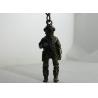 Buy cheap Scuba Diving Metal Pewter Promotional Keychain with Antique Brass Plating for Promotional Gift from wholesalers
