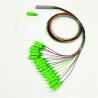 Buy cheap Mini Fiber Optic Splitter 1x16 Type Steel Tube With SC / APC Connector from wholesalers