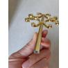 Buy cheap 7655 Modern Georgian Bar Water Plated Long Life Outside Used Aluminum Georgian Bar Decorative Flower for Double Glazing Glass from wholesalers