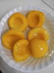 820g Yellow Peach Halves Canned HALAL Certification In Light Syrup / In Heavy