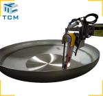 Steel Tank Lid Automatic Polisher Surface Grinding Machine Dish End Machine