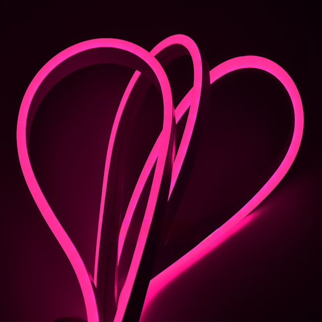 Led Silicone Neon Light With 12v High Brightness 612 Flexible Outdoor Light Sign Shape Waterproof
