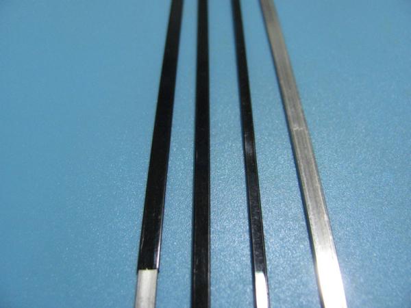 Buy cheap Stainless Steel 3.0mm Flat Coated Wire Polyester Black Coated from wholesalers