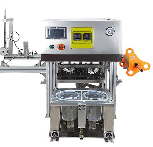 Buy cheap 2KW Double Way Automatic Sealing Machine 700Pcs/H For Beverage from wholesalers