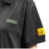 Buy cheap Cleanroom Safety Work Wear Cotton Carbon Fiber ESD Anti Static Polo T Shirt from wholesalers