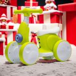 Battery-Powered Children's Balance Car with Remote Control and Bubble Blowing