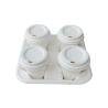 Buy cheap 100% Biodegradable Sugarcane Pulp Disposable Cups With Lids from wholesalers