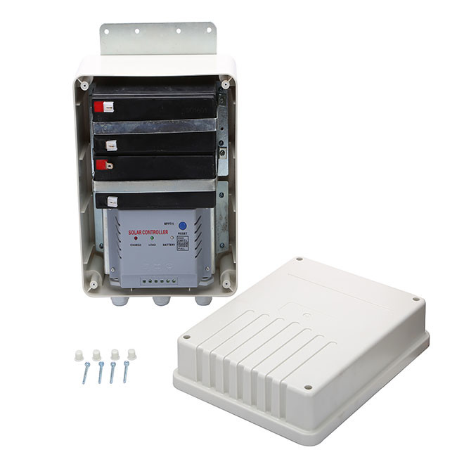 DC 800kg Solar Powered Automatic Sliding Gate Opener Kit 50Hz 170W