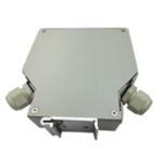 Cold Rolled Steel Plate Fiber Optic Terminal Box 6 Duplex SC Adapter Port