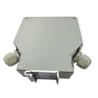 Buy cheap Cold Rolled Steel Plate Fiber Optic Terminal Box 6 Duplex SC Adapter Port from wholesalers
