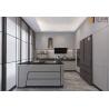 Buy cheap Fadior Muted Gray Stainless Steel Kitchen Cabinet With Galaxy Island from wholesalers