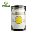 Eco - Friendly Metal Tin Can Buckle Lid Tin Box Milk Powder Custom Logo