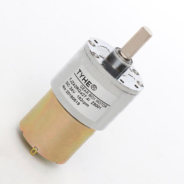 Buy cheap Od 42mm Gear Box 12v 24v 12 Volt 2000rpm 600rpm 20 Rpm High Speed High Torque 40kgcm 4nm 3nm Dc Gear Reducer Motor from wholesalers