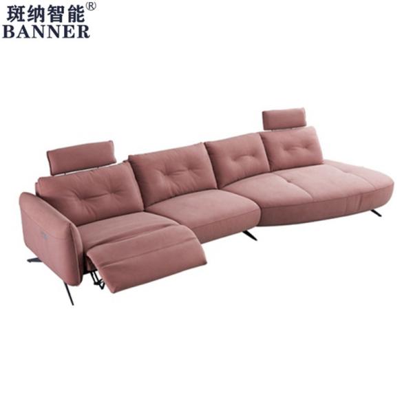 Buy cheap BN Multifunctional Sofa Italian Minimalist Genuine Cowhide Leather Living Room Functional Sofa Electric Recliner Sofas from wholesalers