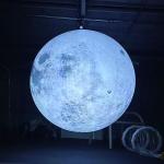 Customized Giant Inflatable Moon Planet Ball Advertising Helium Inflatable Moon