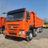 Buy cheap 40T 8x4 Used Dump Truck 12 Tires Sinotruk Howo 371 375 from wholesalers