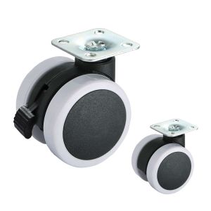 Buy cheap 88lbs Loading 2.5inch Heavy Duty Office Chair Wheels Polyurethane product