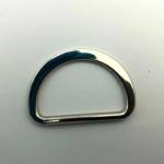 Versatile Sliver d ring Bag Metal Buckle For Purse Wallet Clutch