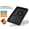 Buy cheap Sustainable Stainless Steel Cutlery Set Steak Knives Polished Metal Dishwasher Safe from wholesalers