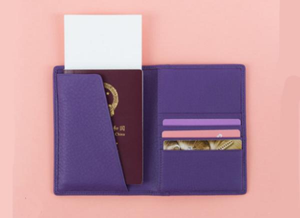 Buy cheap Leather passport holder multi-card passport collection protection cover bag from wholesalers