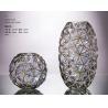Buy cheap Creative Handpainted Decorative Glass Vase For Wedding from wholesalers