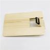 Buy cheap Customized Branding Wooden Card USB flash Drives 16Gb for Promo gifts from wholesalers