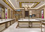 Stable Structure Showroom Display Cases Easy Install For Jewelry Retail Store
