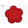 Buy cheap Custom Iron On Embroidered Patches 100% Flower Badge Embroidery Snapbacks from wholesalers
