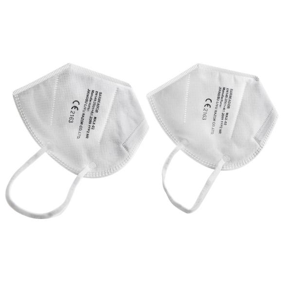 Buy cheap White Disposable Medical Face Mask , 5 Layers KN95 Face Mask from wholesalers