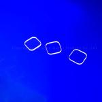 Transparent Frosted Stone Step Quartz Glass Sheet