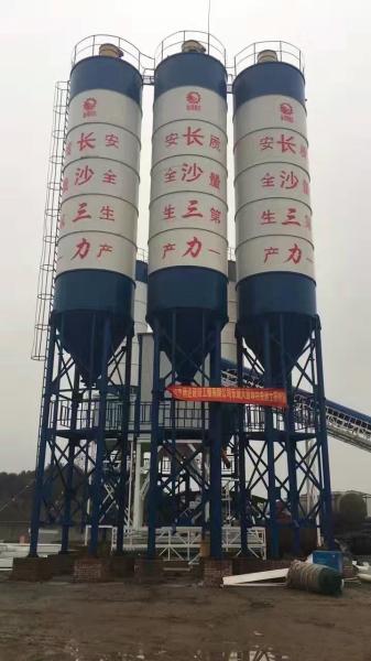 50 Ton 100 Ton Cement Silo Steel Storage Batching Concrete Mixing Plant Single