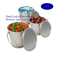 Buy cheap metal bucket, tin bucket , for food tin pail with handle ,metal bucket with product