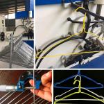 Corrosion Resistance Slim Coat Hangers , Winter Wear Fabric Coat Hangers