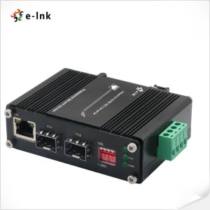 Buy cheap Industrial OEO 1G Ethernet Media Converter 10G SFP+ To SFP+ from wholesalers