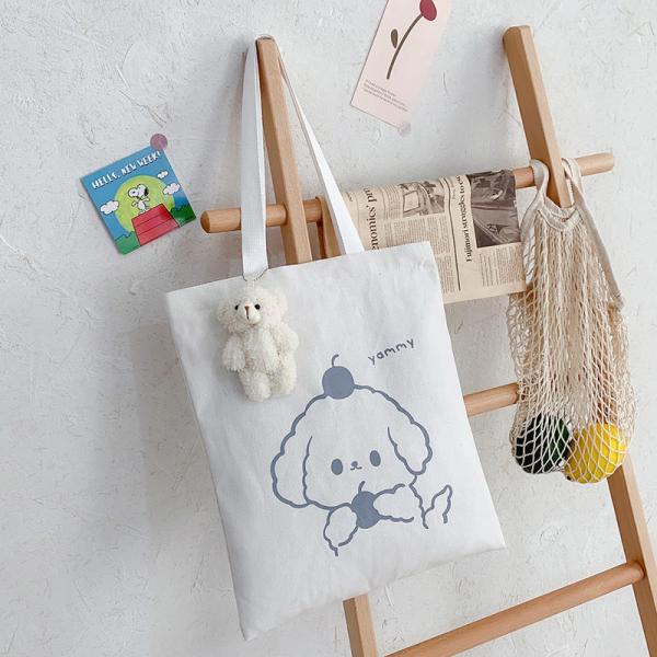 Buy cheap Waterproof Single Handle Cotton Canvas Tote Bags Customized Color from wholesalers