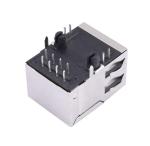 8 Pin Rj45 Connector Transformer 100M Tab UP 90 Degree