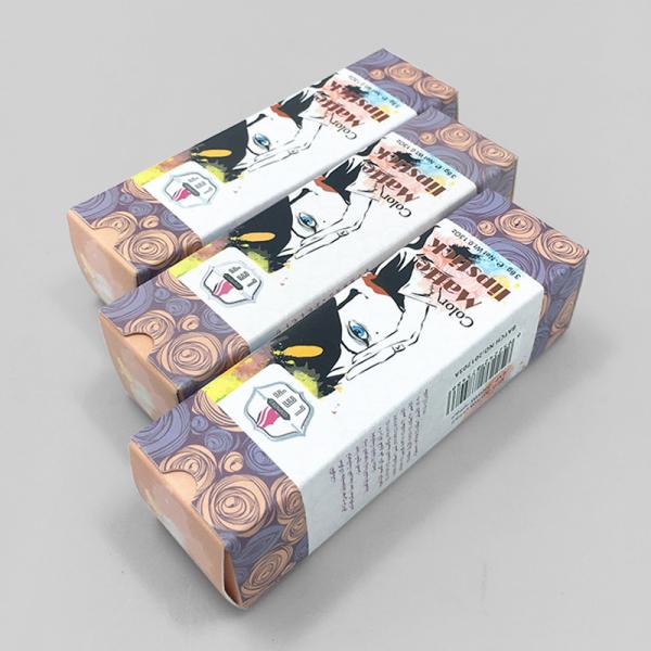 Facial Cleanser Lipstick Tube Packaging Box Cosmetic Paper Lip Gloss Box