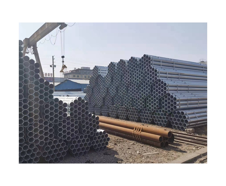 Q235B Polished GI Pipe Carbon Steel Round Hollow Tube Galvanized Iron