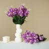 Buy cheap Simulate 5-head hyacinth lavender bouquet, outdoor flower arrangement, wedding hall, road guide, home decoration, flower arrangement from wholesalers