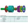 Buy cheap Kawasaki NVK45 Hydraulic piston pump parts /replacemet parts/rotary group from wholesalers