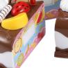 Buy cheap DIY 5.9inch Wooden Fruit Cutting Set Birthday Cake Toy Plastic from wholesalers