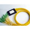 Buy cheap Low PDL Fiber Optic Splitter , PLC Optical Splitter Environmental Stable from wholesalers