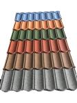 Construction Material Popular Classic Materials Stone Coated Metal Roofing Tile