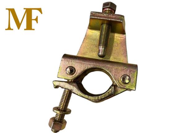 Buy cheap Yellow Scaffolding Girder Clamp Gravlock Coupler Galvanized Anti Slip from wholesalers